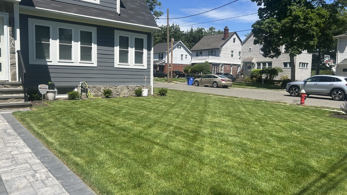 Weekly mowing visit